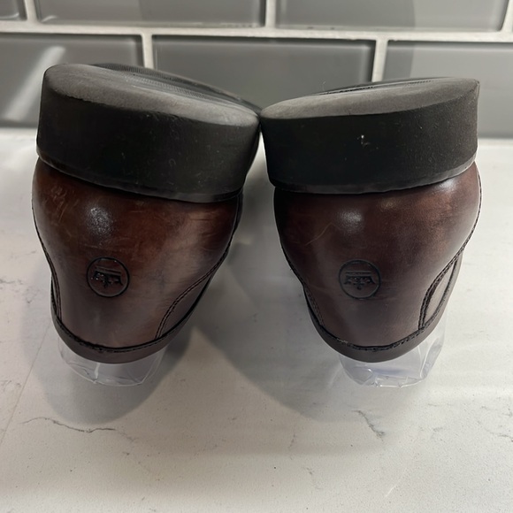 Peter Millar Loafers Mens 11.5 M Brown Leather Horsebit Buckle Shoe - Picture 5 of 11